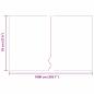 Preview: Wurzelbarriere Schwarz 0.7x10 m 1.5 mm HDPE