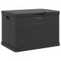 Preview: Garten Aufbewahrungsbox - Anthrazit, 77.5 x 54.5 x 53 cm, Kunststoff, 170 L