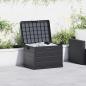 Preview: Garten Aufbewahrungsbox - Anthrazit, 77.5 x 54.5 x 53 cm, Kunststoff, 170 L