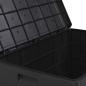 Preview: Garten Aufbewahrungsbox - Anthrazit, 77.5 x 54.5 x 53 cm, Kunststoff, 170 L