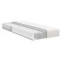 Preview: Taschenfederkernmatratze Creme Medium 90x200x20 cm Stoff