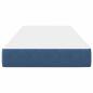 Preview: ARDEBO.de - Taschenfederkernmatratze Blau Medium 90x200x20 cm Stoff