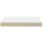 Preview: Bettmatratze mit Matratze Salbei 120 x 190 cm Stoff