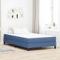 Preview: ARDEBO.de - Pocket-Federkernmatratze Blau Mittel 120x200x20 cm Stoff