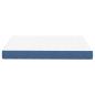 Preview: Taschenfederkernmatratze Blau Mittel 160x200x20 cm Stoff