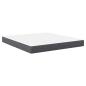 Preview: Bettmatratze mit Matratze Grau 180 x 200 cm Stoff