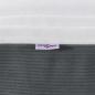 Preview: Bettmatratze mit Matratze Grau 180 x 200 cm Stoff