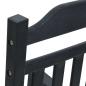 Preview: Outdoor Stühle Schwarz Holz Groß Schaukelstuhl Sonstige