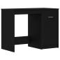 Preview: Schreibtisch Schwarz Eiche 100x50x76 cm Holzwerkstoff