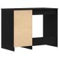 Preview: Schreibtisch Schwarz Eiche 100x50x76 cm Holzwerkstoff