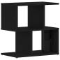 Preview: Nachttisch Schwarz Eiche 50x30x51,5 cm Holzwerkstoff