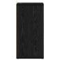 Preview: Schuhschrank Schwarz Eichenholz 32x35x70 cm Holzwerkstoff
