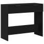 Preview: Konsolentisch Schwarz Eiche 90x36x75 cm aus Holzwerkstoff