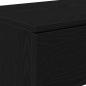 Preview: Konsolentisch Schwarz Eiche 90x36x75 cm aus Holzwerkstoff
