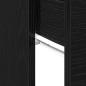 Preview: Konsolentisch Schwarz Eiche 90x36x75 cm aus Holzwerkstoff