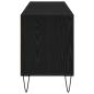 Preview: TV-Schrank Schwarz Eiche 150x30x44,5 cm Holzwerkstoff