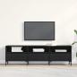 Preview: TV-Schränk 150 x 30 x 44,5 cm Schwarz Eichen-Optik