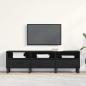 Preview: TV-Schränk 150 x 30 x 44,5 cm Schwarz Eichen-Optik