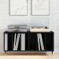 Preview: Record Cabinet Schwarze Eiche 100x38x48 cm Werkstoff