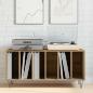 Preview: Record Cabinet Altholz 100x38x48 cm Holzwerkstoff