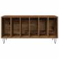 Preview: Record Cabinet Altholz 100x38x48 cm Holzwerkstoff