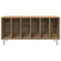 Preview: Record Cabinet Artisan Oak 100x38x48 cm Engineered Wood