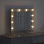 Preview: Make-up Spiegel Beton grau Holzwerkstoff 60 x 55 x 18 cm