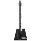 Preview: Friseurspeigel Schwarze Eiche Holz 80 x 55 x 18 cm Friseurspeigel