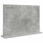 Preview: Make-Up Spiegel Beton grau Glas 80 x 55 x 18 cm Rechteckig