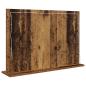 Preview: Kosmetikspiegel Altes Holz Massivholz und Glas 80 x 55 x 18 cm
