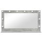 Preview: Kosmetikspiegel Beton grau Beton 100 x 55 x 18 cm Spiegel