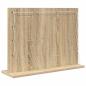 Preview: Kosmetikspiegel Sonoma-Eiche Holzwerkstoff, Glas Standard Spiegel