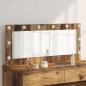 Preview: ARDEBO.de - Kosmetikspiegel Altes Holz Holz 100 x 45 x 18 cm Spiegel