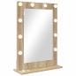 Preview: Kosmetikspiegel Sonoma Eiche MDF, Glas 70 x 50 x 18 cm Spiegel