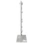 Preview: Kosmetikspiegel Beton grau 70 x 50 x 18 cm Spiegel