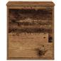 Preview: Aufbewahrungsbox aus altem Holz 40x42x46 cm Ingenieurholz