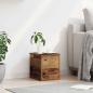 Preview: Aufbewahrungsbox mit Deckel Alte Holz 30x35x35 cm Ingenieurholz