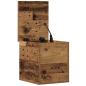 Preview: Aufbewahrungsbox mit Deckel Alte Holz 30x35x35 cm Ingenieurholz