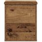 Preview: Aufbewahrungsbox mit Deckel Alte Holz 30x35x35 cm Ingenieurholz