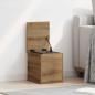 Preview: ARDEBO.de - Aufbewahrungsbox Artisan Eiche 30x35x35 cm Holzwerkstoff
