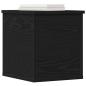 Preview: Aufbewahrungsbox Schwarz Eiche 30x35x35 cm Holzwerkstoff
