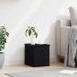 Preview: Aufbewahrungsbox Schwarz Eiche 30x35x35 cm Holzwerkstoff