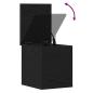 Preview: Aufbewahrungsbox Schwarz Eiche 30x35x35 cm Holzwerkstoff