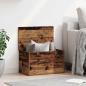 Preview: ARDEBO.de - Aufbewahrungsbox aus Altholz 60x35x35 cm Ingenieuro Holz