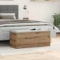 Preview: ARDEBO.de - Aufbewahrungskiste Artisan Eiche 90x35x35 cm Holzwerkstoff