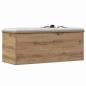 Preview: Aufbewahrungskiste Artisan Eiche 90x35x35 cm Holzwerkstoff