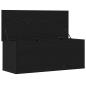 Preview: Aufbewahrungsbox in Schwarz Eiche 90x35x35 cm aus Holzwerkstoff