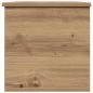 Preview: Aufbewahrungsbox Artisan Eiche 102x35x35 cm aus Holzwerkstoff