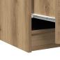 Preview: Waschbeckenunterschrank Artisan Eiche Spanplatte 78 x 37 x 59 cm