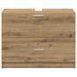 Preview: Waschbeckenunterschrank Artisan Eiche Spanplatte 78 x 37 x 59 cm